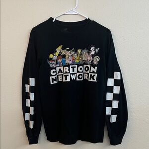 Cartoon Network Black Long Sleeve Tee